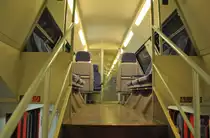 Blick in den 1. Klasse Bereich eines modertensierten Dosto. im Braunschweig am 21.11.10.