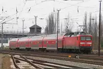 114 026 mit RE 3 nach Stralsund am 27.11.2010 in Angerm�nde
