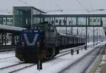In Regensburg Hbf G 1206 Mak am 05.12.2010 .