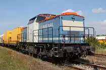 Die 203 163-1 in M�hldorf am 04,08,10