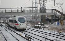 Diesel ICE auf dem Weg zum Berliner Ostbahnhof ,hier in Ostkreuz am 07.12.2010