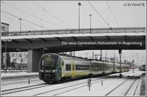 Generationswechsel in Regensburg. Statt den 111/143+N-wagen und Steuerwagen, werden wir dass sehen. Die 440er von der Agilis GmbH. Sie werden kompletten Nahverkehr in und um Regensburg �bernehmen. Das bedeutet: 
Regensburg-Plattling, Regensburg- Landshut, Regensburg Neumarkt und Regensburg-Ingolstadt. 

Hoffe das leicht Ver�nderte Bild, gef�llt. 
 (05.12.10, Regensburg Hbf) 