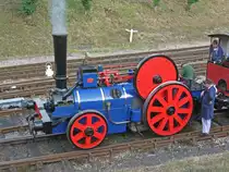  The Blue Circle  Ein interessantes Fahrzeug zu Gast auf der Bluebell
Railway, S�dostengland im August 2010. Die Bluebell Railway feierte zu
der Zeit ihr 50 j�hriges Jubil�um als Museumseisenbahn.