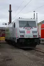 185 389-4 am 19.09.2010 in Osnabr�ck beim Fest 175 Jahre Deutsche Eisenbahn und 125 Jahre Bahnbetriebswerk Osnabr�ck