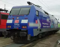 Portrait der 152 134-3  Albatros  beim Bahnfest am 19.09.2010 in Osnabr�ck.