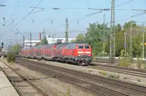 218 463 am 10.10.10 mit der RB nach M�hldorf am Heimeranplatz