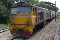 ALS 4145 (Co'Co', de, Alsthom, Bj.1974/75) am 27.Oktober 2010 im Bf. Laem Tanot.