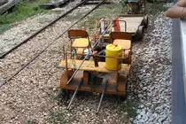 Kleinwagen der Type รบ.5 (RB.5) am 27.Oktober 2010 in der Laem Tanot Station.

