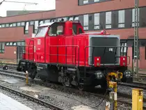 214 017 wartet am 23.7.10 in N�rnberg auf ihre n�chste Aufgabe.