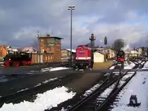 HSB 99 5901 + 199 861-6 + 99 7239-9 in Wernigerode; 24.11.2010