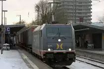 241.003 bei der Durchfahrt in Recklinghausen 9.12.2010