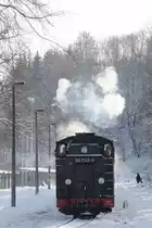 99 746 am 27.11.10 nahe Schmiedeberg Nauendorf. Leider rannte dort hinten einer durchs Bild. 

