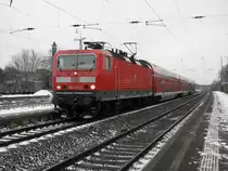 DB 143 026-3 in Beuel am 14.12.10
