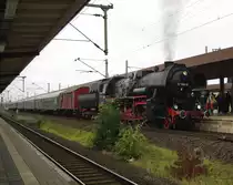 52 1360-8 steht nun Abfahrbereit nach Adelebsen im Bahnhof G�ttingen. Aufgenommen am 26.09.2010.