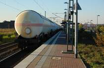 Fl�ssiggaswagon bei der Durchfahrt im HP Allerheiligen. 11.10.2010