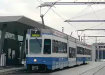 Linie 7 in Stettbach. (13.12.2010)