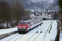 218 473 verl�sst am 02.01.2011 mit dem RE14070 von Bad Harzburg nach Hannover HBF, den Ausgangsbahnhof Bad Harzburg.