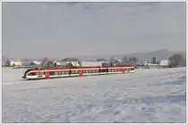 5063 004 als R 8570 von Wies-Eibiswald �ber Lieboch nach Graz-Hbf. am 18.12.2010 kurz vor der Haltestelle Dietmannsdorf aufgenommen.