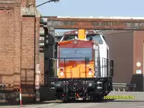 Eine V100 stand am 20.09.2009 in Stendal.