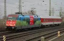 BR 101 109-7 am 04.01.2005 mit einer �berf�hrung durch Hamm-Pbf