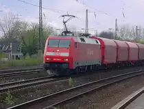 BR 152 am 08.04.2004 mit G�terzug in Oberhausen-Osterfeld