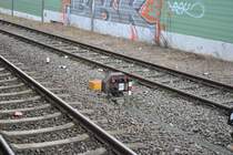 Gleissperrsignal 003, in Lehrte. Foto vom 19.11.2010.