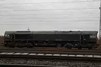 MRCE 266 113 bzw ERS 6617 am 8.1.11 abgestellt in Duisburg-Entenfang