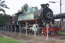 244 (2'C1'-h3, Baldwin, Bauj. 1928, Fab.Nr. 60410) aufgestellt beim Bf. Hat Yai Junction am 28.Oktober 2010.