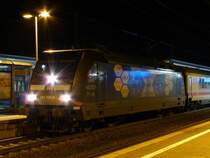 101 141 hatte am 9.1.11 die Aufgabe, den IC 2357 von Saarbrcken nach Frankfurt (Main) zu bringen. (Homburg)