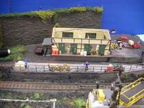 So die ersten Preiserlein wurden eingestellt, sowie Ladegut bereitgestellt