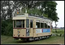Der Hannoveraner Stahlwagen 202 hat am Sch�nberger Strand schon seit mehreren Jahrzehnten ein Zuhause gefunden. Aufgenommen am 01.08.10.