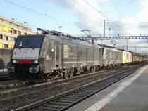 Am Samstag, 15.01.2011, kam der Zug der Captrain Italia mit den drei ES 64 F4 104, 094 und 088 nach Rotkreuz