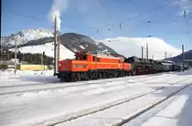Bei herrlichem Winterwetter konnten wir 1020 037 und 01 1533 mit einem Sonderzug am 8. Januar im Bahnhof von Hochfilzen, w�hrend eines Zwischenhaltes fotografieren.