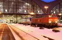 Im hochwertigen Fernverkehr durfte 218 832-9 einen IC von Leipzog Hbf nach Oldenburg bef�rdern.