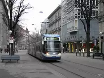VBZ - Tram Be 5/6 3062 unterwegs auf der Linie 11 am 01.01.2011