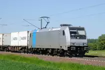 185 678-0 Railpool am Nachmittag des 03.06.2010 bei Elze