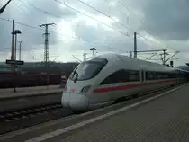 ICE-T(Weimar)hat gerade auf seinem Weg von Berlin Gesundbrunnen einen kurzen Halt in Saalfeld(Saale)eingelegt sein weiterer Weg f�hrt ihn �ber N�rnberg Hbf,Ingolstadt Hbf nach M�nchen Hbf wo diese Fahrt Endet.
Aufgenommen am 16.04.10. 
