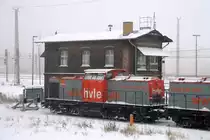 HVLE V160.6 (203 144) am 18.12.2010 in Angerm�nde