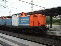 Zwei BR 212 von NBE in Neckargem�nd Bhf am 23.10.09