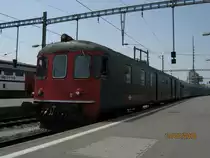 Dt 50 85 92-33 927 mit Ersatzzug nach Chur im Bahnhof Z�rich HB, 10.07.2010. S�mtliche Dt wurden per Fahrplanwechsel 2010 ausrangiert.