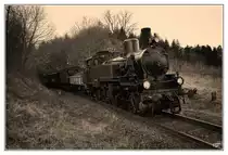 Preu�ische T 11 7512 Hannover beim Dampfspektakel nahe Gerolstein. 
03.04.2010