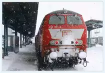 Der  Kleber-Express  im Bahnhof Donaueschingen, Aufnahme 2002