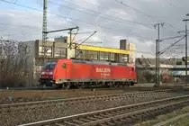 Nachschuss auf 185 283-9, am 26.01.2011 in Lehrte.