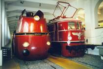 05 001 und E19 12 im DB Museum N�rnberg August 2000