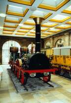 Adler replica im DB Museum N�rnberg August 2000