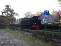 99 4011 brauchte am 23.Oktober 2010 in G�hren keinen Parkschein extra l�sen.