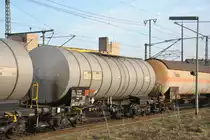 Kesselwagen  von  On Rail , am 09.02.2011 in Lehrte.