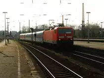 143 603-9 mit S2 S98223 Duisburg-Dortmund auf Wanne Eickel Hauptbahnhof am 21-4-2001. Bild und scan: Date Jan de Vries.