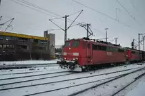 151 144-3, am 17.12.2011 in Lehrte.