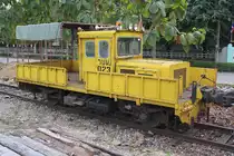 Kleinwagen รบน.023 am 08.Jänner 2011 in der Nakhon Lampang Station.